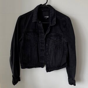 Wilfred Free Black Denim Jacket